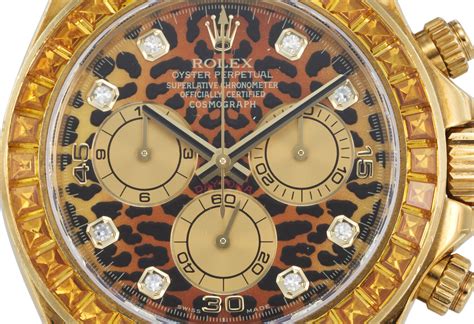 leopard print rolex daytona|elton john's leopard daytona.